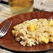 Crab and Coconut Risotto with Mango