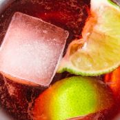 Pomegranate Cider Spritzer