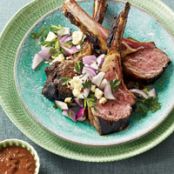 Rack of Lamb with Pasilla Chiles