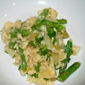 Risotto con Asparagi e Finocchio