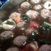 Italian Meatball and Cheese Tortellini Soup