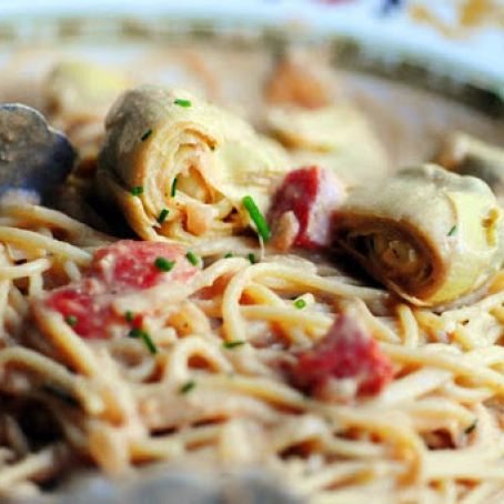 Artichoke Heart/Tomato Pasta