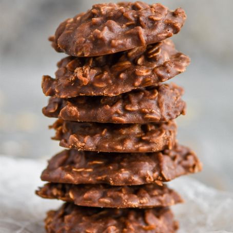 Peanut Butter-Chocolate No-Bake Cookies