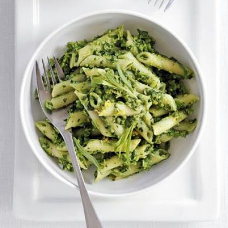 Pea and Watercress Pasta