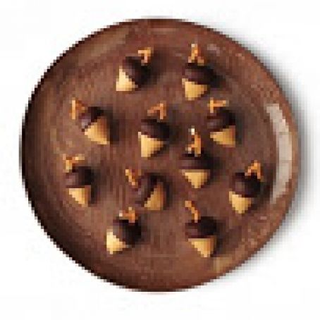 Chocolate-Peanut Butter Acorns