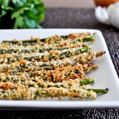 Crispy Parmesan Asparagus Sticks