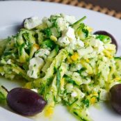 Greek Style Zucchini Salad
