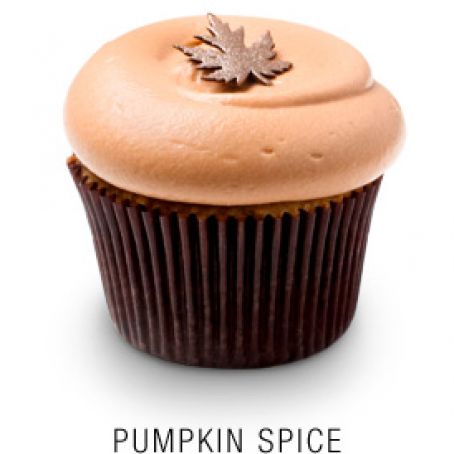 Pumpkin Spice Cupcakes with maple infused cream cheese frosting