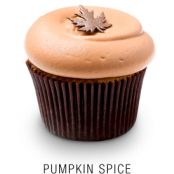 Pumpkin Spice Cupcakes with maple infused cream cheese frosting