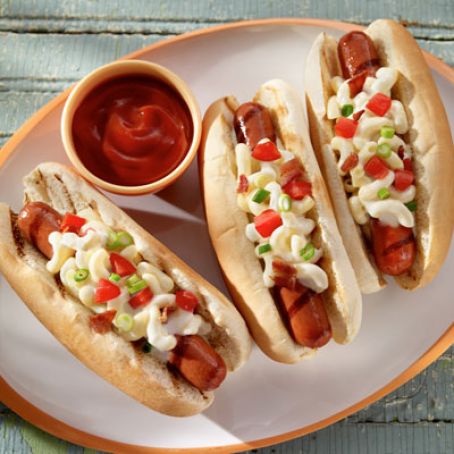 MAC 'N CHEESE HOT DOG