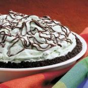 Mint Chocolate Chip Pie