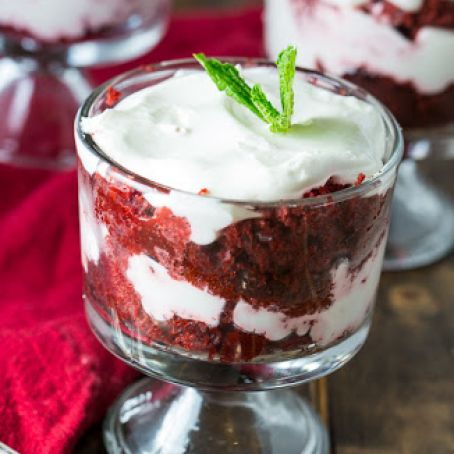 Red Velvet Trifle
