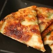 Scallion Pancakes with Ginger Dipping Sauce