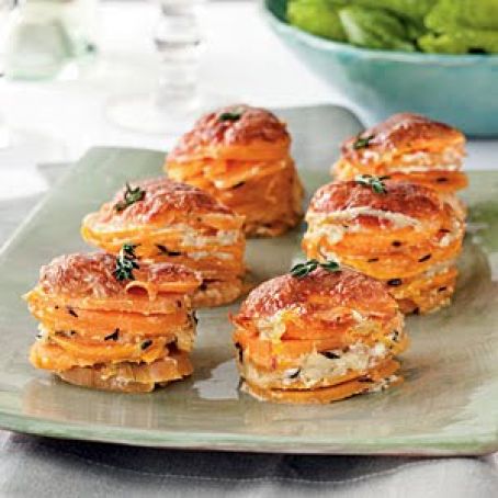 Scalloped Sweet Potato Stacks (Southern Living)