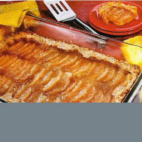 Apple Kuchen (open faced apple pie)