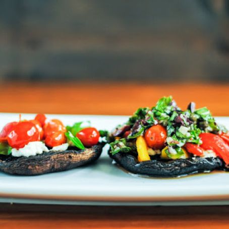 Portobello Pizza Nicoise