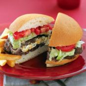Herb & Cheese-Stuffed Burgers