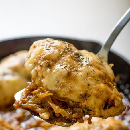 French Onion Chicken Skillet