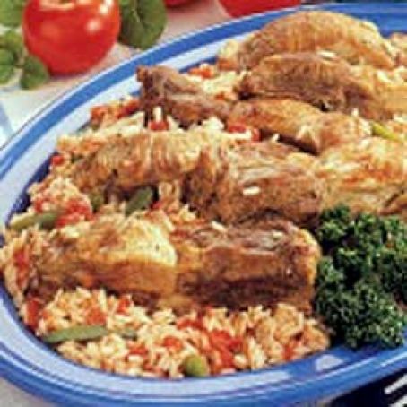 Italian Ribs and Rice Recipe