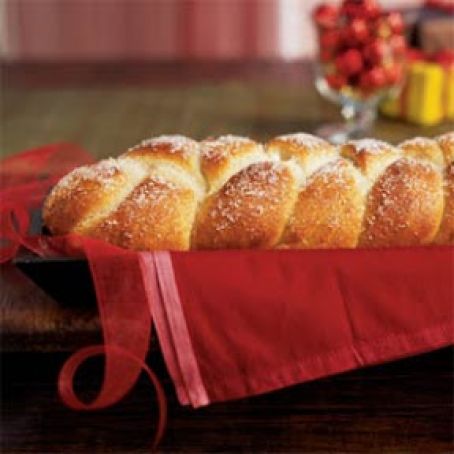 Sugar-Frosted Cardamom Braid (CL)