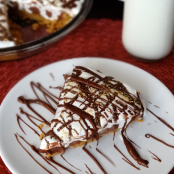 NUTELLA, PEANUT BUTTER & MARSHMALLOW PIE