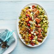 Grilled Salmon Cobb Salad