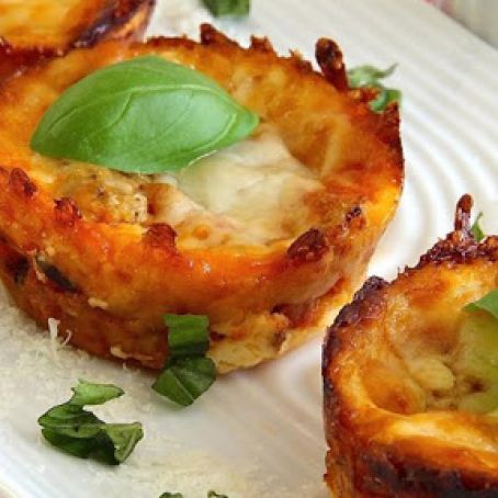 Lasagna Cupcakes