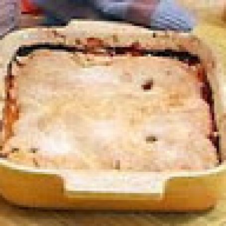 Double Crusted Peach Cobbler