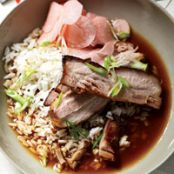 Braised Pork Belly with Pickled Radishes