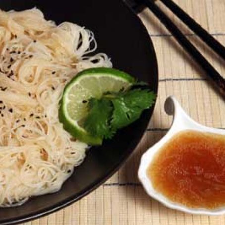 Thai Lime & Sesame dressing- raw fish, vegetable salads or noodles