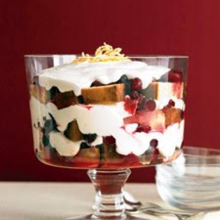Cranberry Trifle