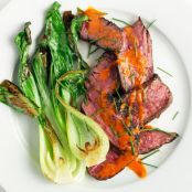 Ginger-Marinated Hanger Steak
