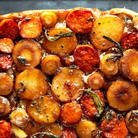 Vegetable Tarte Tatin