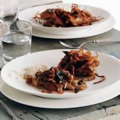 AROMATIC BRAISED THIGHS w/FRIED ONIONS