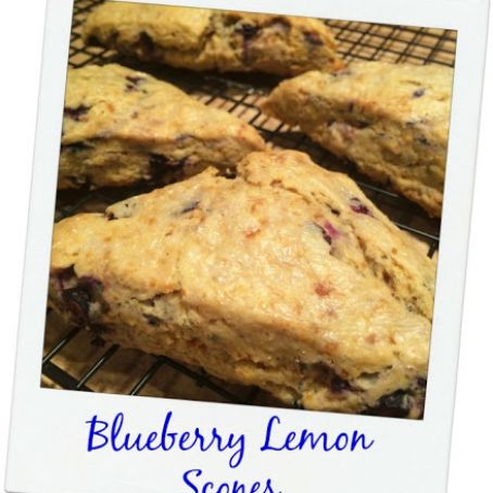 Blueberry Lemon Scones