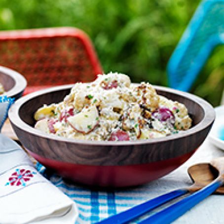 Potato-and-Roasted-Cauliflower Salad