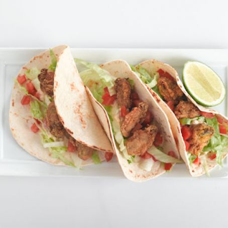 Oyster Tacos
