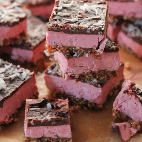 Raspberry Cream Bars