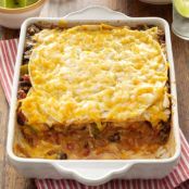 Taco Lasagna Casserole