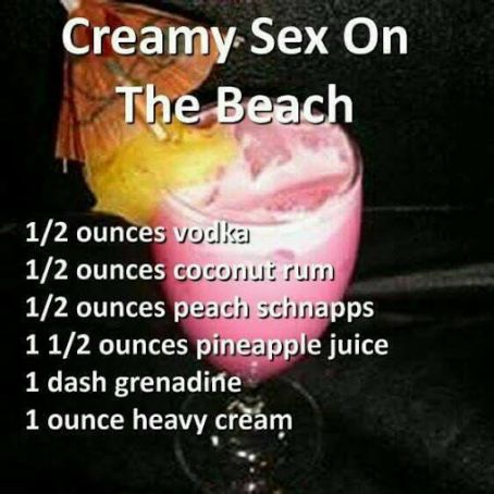 Creamy Sex on the Beach