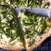 Shaved Asparagus Pizza