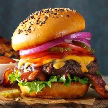 Barbecued Burgers