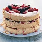 Three-Layer Berry and Brown Sugar Pavlova