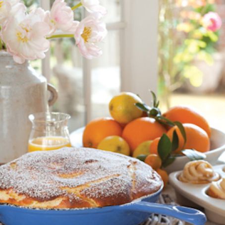 Orange Skillet Soufflé