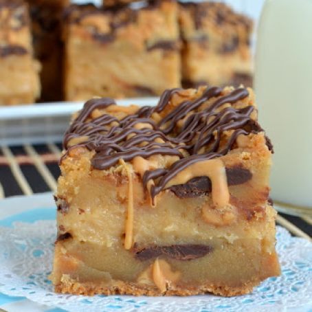 Peanut Butter Cheesecake Cookie Bars