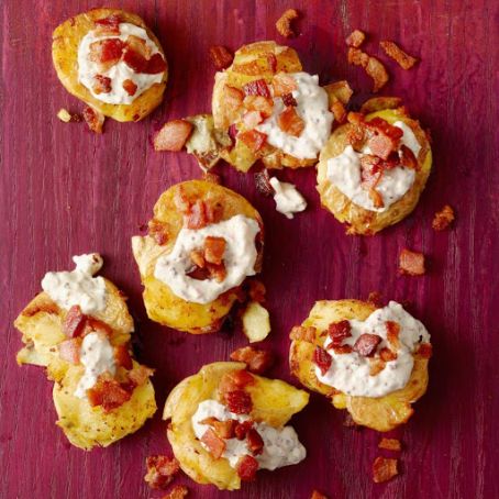 GERMAN SMASHED POTATOES