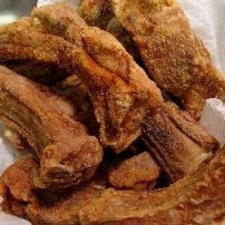 Deep Fried Spicy Ribs