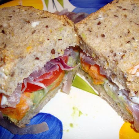 Sweet Potato and Avocado Panini