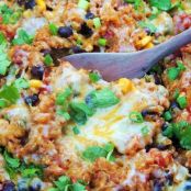 Slow Cooker Chicken Enchilada Quinoa