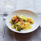 Shrimp-Asparagus Risotto